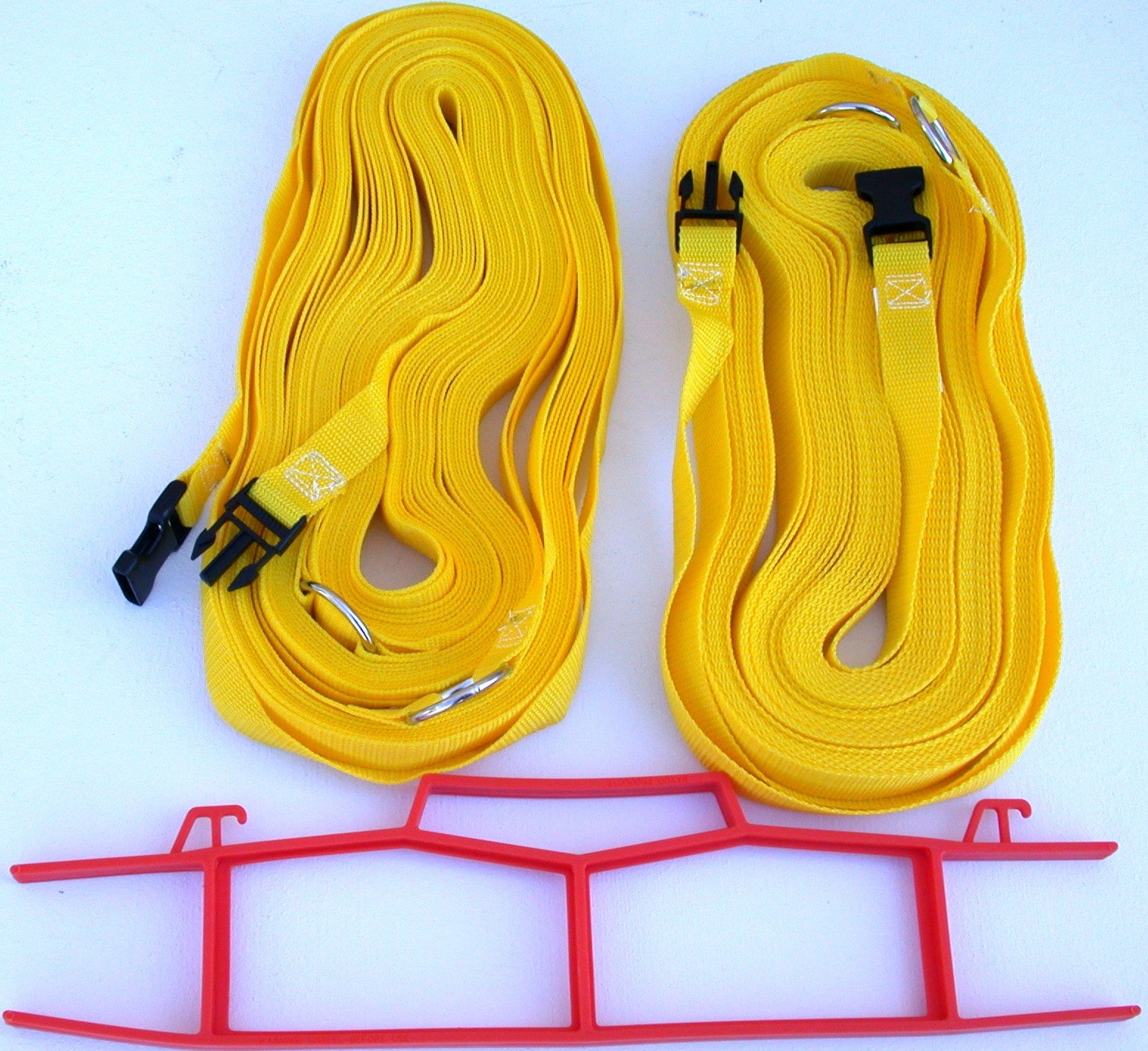 17NAY-yellow 1-inch non-adjustable web boundary + storage winder