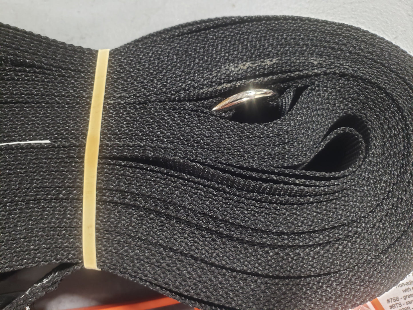 CLEARANCE ITEM #55: M817NAS, Black: Volleyball Boundary Non-Adjustable 1-inch Webbing, Sand Pegs, Black, 26.3' x 52.6' size