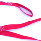 5D-red 1-inch webbing cam-buckle bottom net cable strap