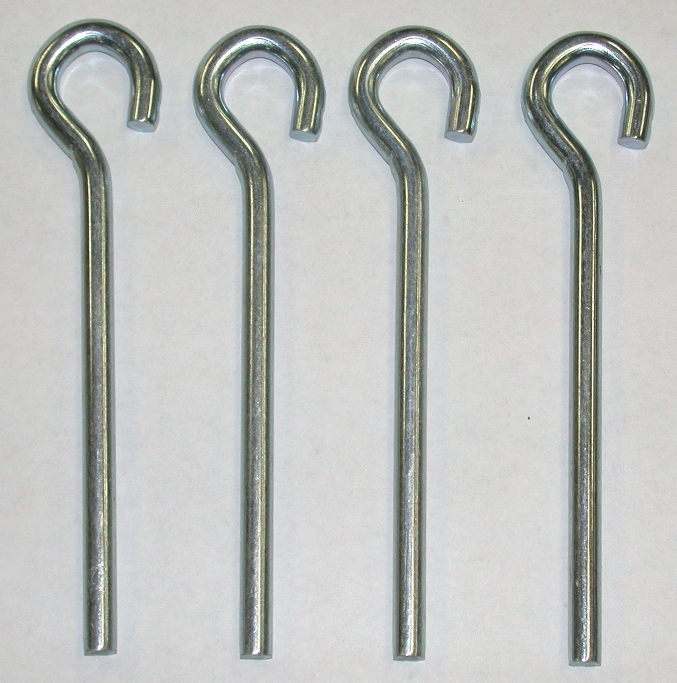 set of four 5-inch steel pegs