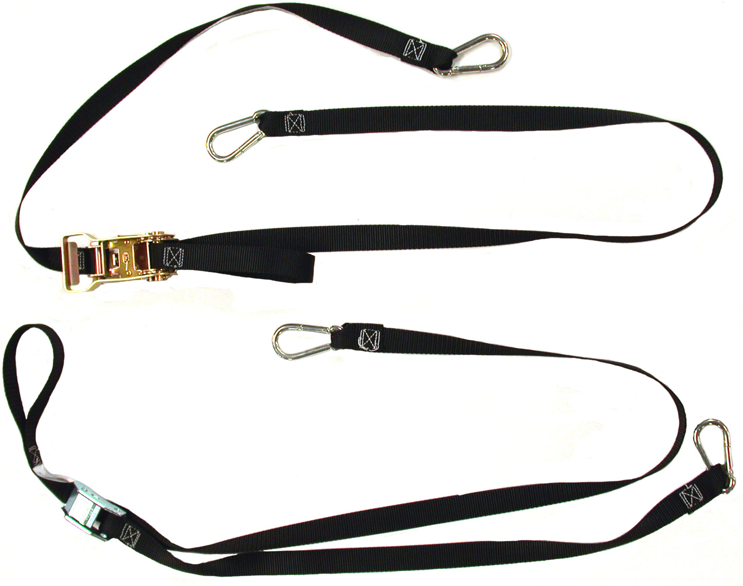 Ratchet & Cam-Buckle Net Tension Straps