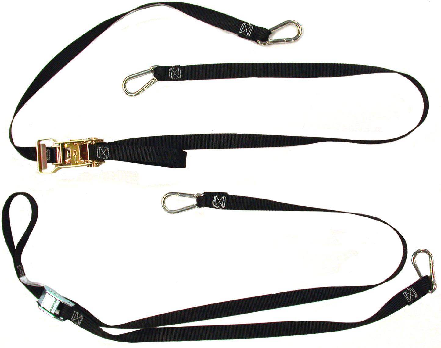 Ratchet & Cam-Buckle Net Tension Straps