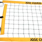 JCPNC-Jose Cuervo logo Power Volleyball Suspension Net Aircraft Cable Yellow Vinyl