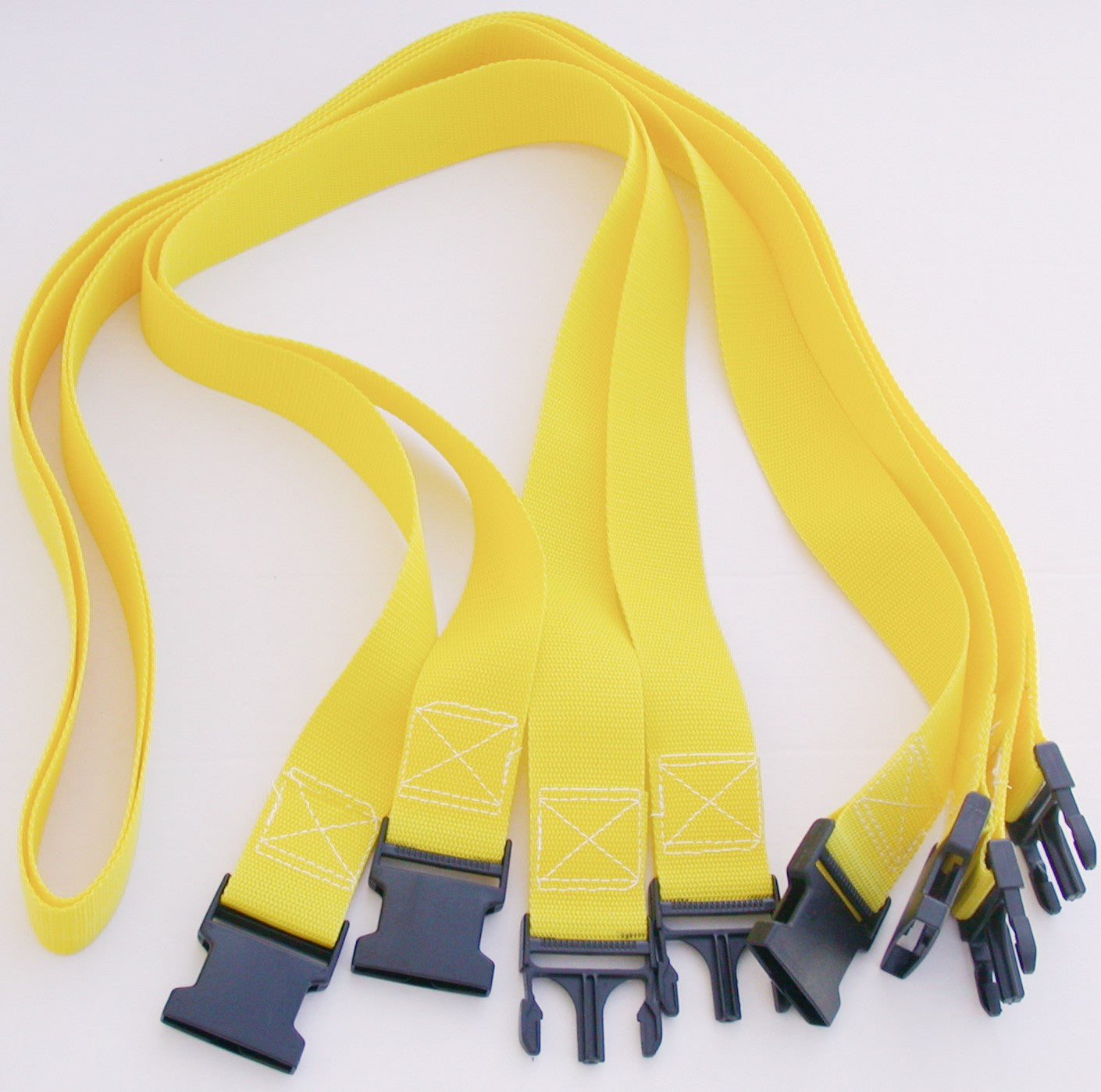 M8EXTY-Yellow webbing boundary extension lengths 26.3 to 30-ft court size