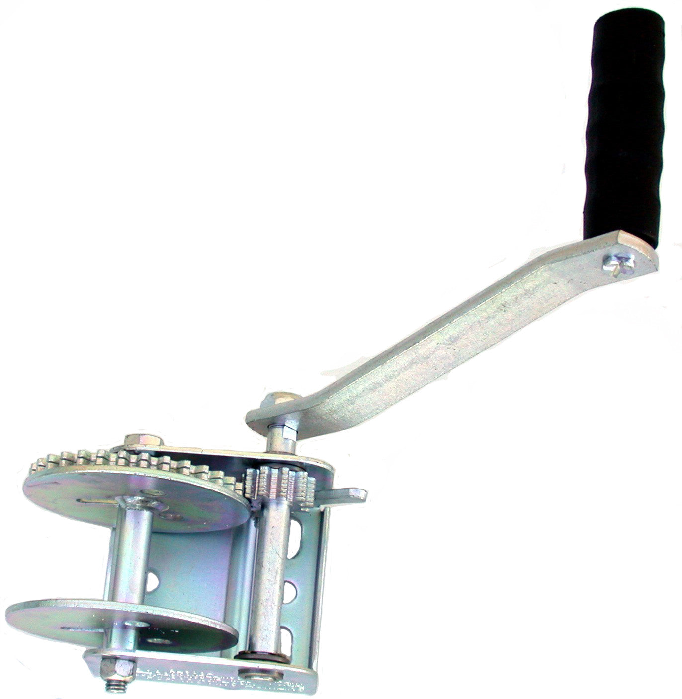 W9-900 lbs zinc plated steel ratchet winch