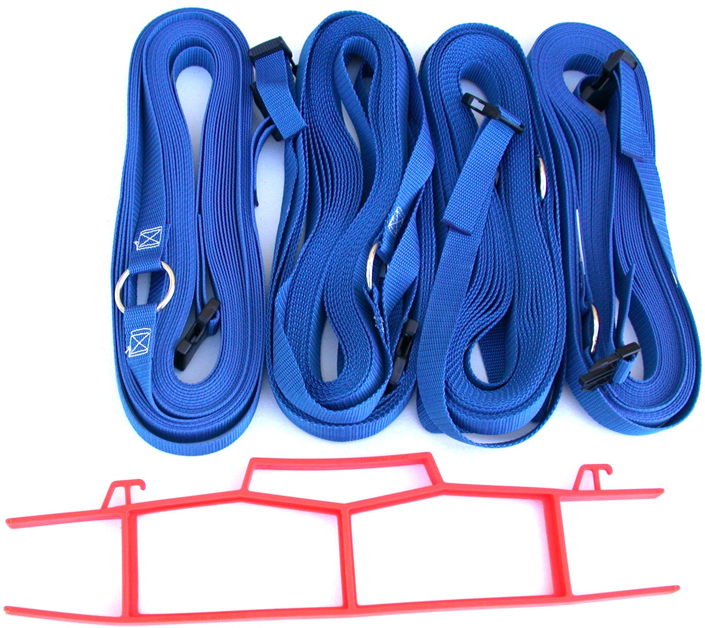 17ABU-blue 1-inch adjustable web boundary + storage winder