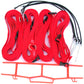 17ARG-red 1-inch adjustable web boundary, grass pegs, storage winder