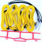 17AYG-yellow 1-inch adjustable web boundary, grass pegs, storage winder