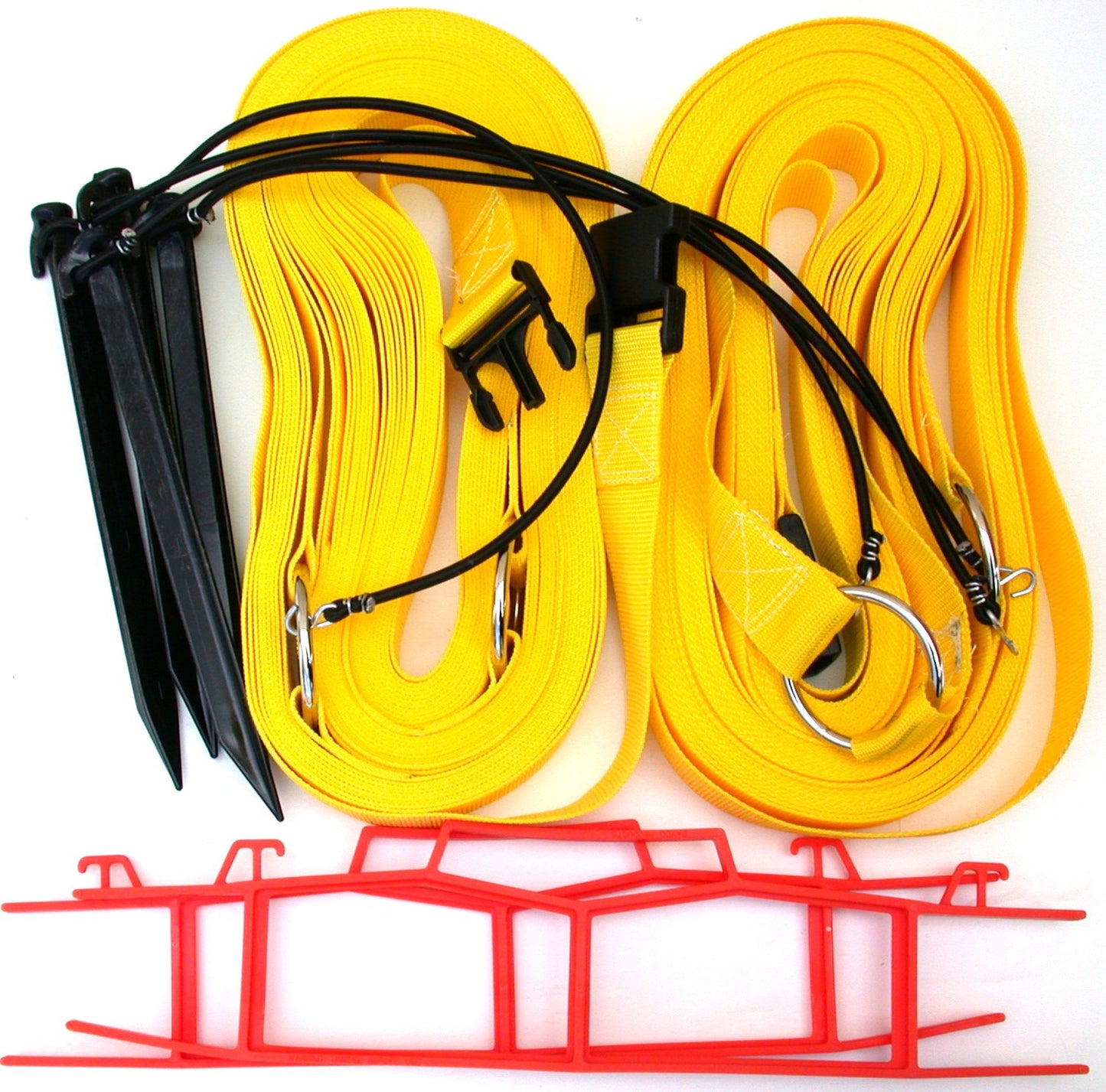 Home Court M825YS 8 Meter Yellow .25-inch Rope Non-Adjustable Courtlines