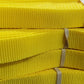 CLEARANCE ITEM #32 M817AS-Yellow, 1" heavyweight webbing boundary line, Adjustable, Yellow