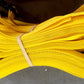 CLEARANCE ITEM #39 M817AG-Yellow, 1" heavyweight webbing boundary line, Adjustable, 26.3 x 52.6-ft (8-Meter), Grass Pegs