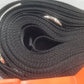 CLEARANCE ITEM #61: M817NAS, Black: Volleyball Boundary Non-Adjustable 1-inch Webbing, Sand Pegs, Black, 26.3' x 52.6' size