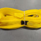 CLEARANCE ITEM#68: W25G-Yellow - Volleyball Boundary One Section Non-Adjustable 1" web