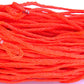 M25O-orange 1/4-inch rope non-adjustable grass boundary