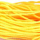 M25Y-yellow 1/4-inch rope non-adjustable grass boundary 