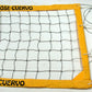 JCCNC-Jose Cuervo Logo Power Volleyball Net Aircraft Cable Yellow Vinyl