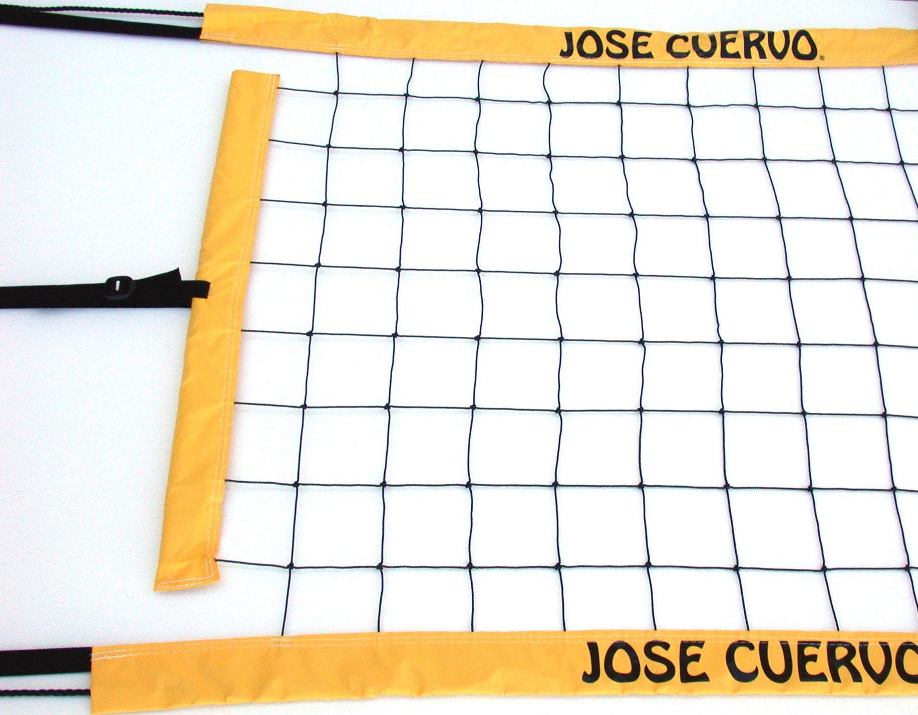 JCPNR-Jose Cuervo logo Power Volleyball Suspension Net Twisted Rope Yellow Vinyl