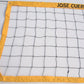 JCVRR-Jose Cuervo Logo Deluxe Volleyball Net Twisted Rope Yellow Vinyl