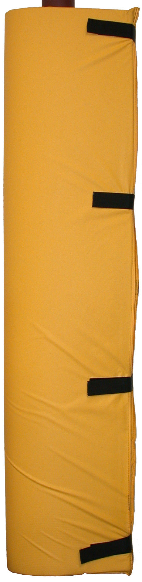PADY-yellow vinyl cover post pad polyfoam filled