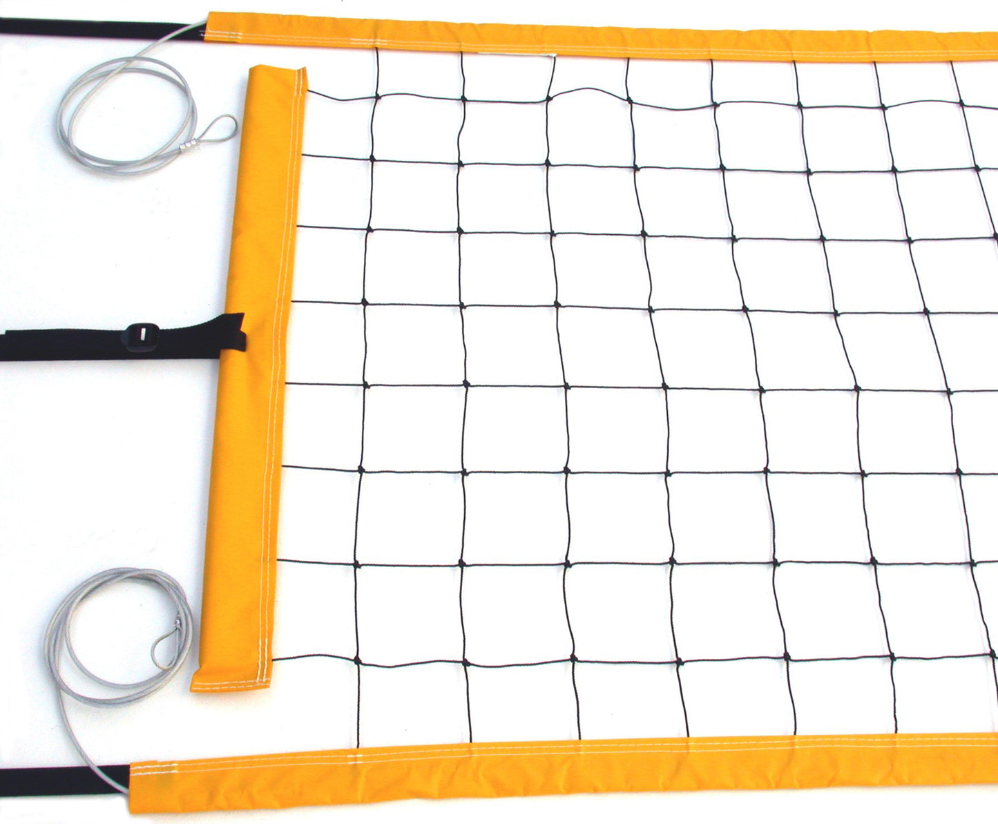 PNCY-Power Volleyball Suspension Net Aircraft Cable Yellow Vinyl