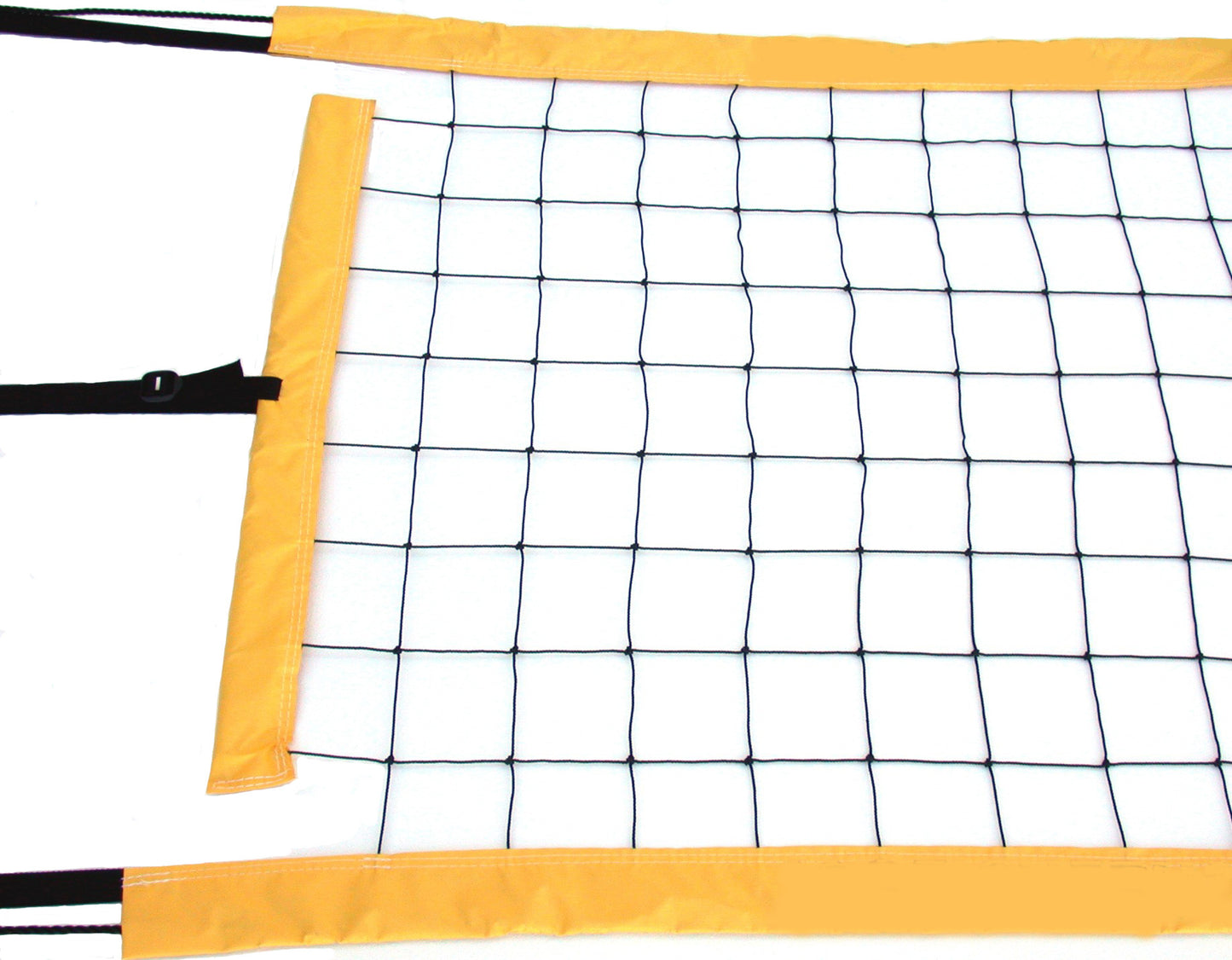 PNRY-Power Volleyball Suspension Net Twisted Rope Yellow Vinyl